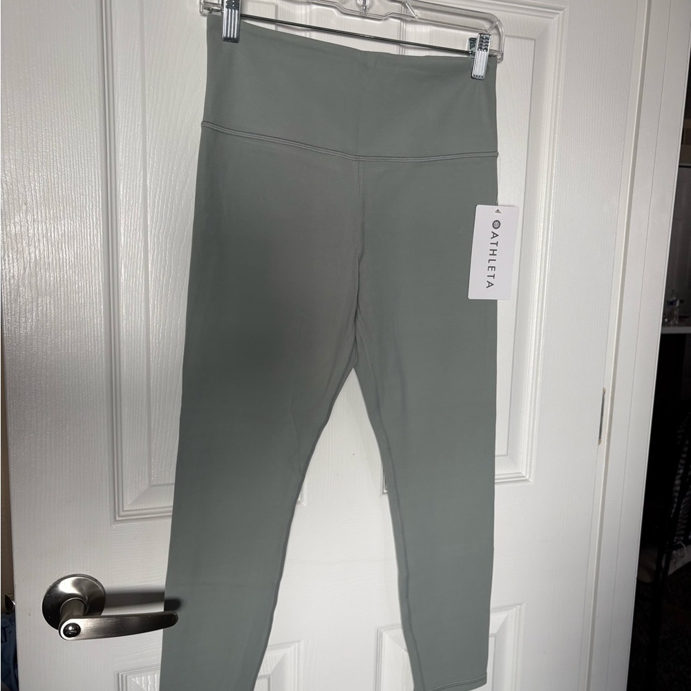 Athleta BRAND NEW Sage Green Leggings - Picture 2 of 5